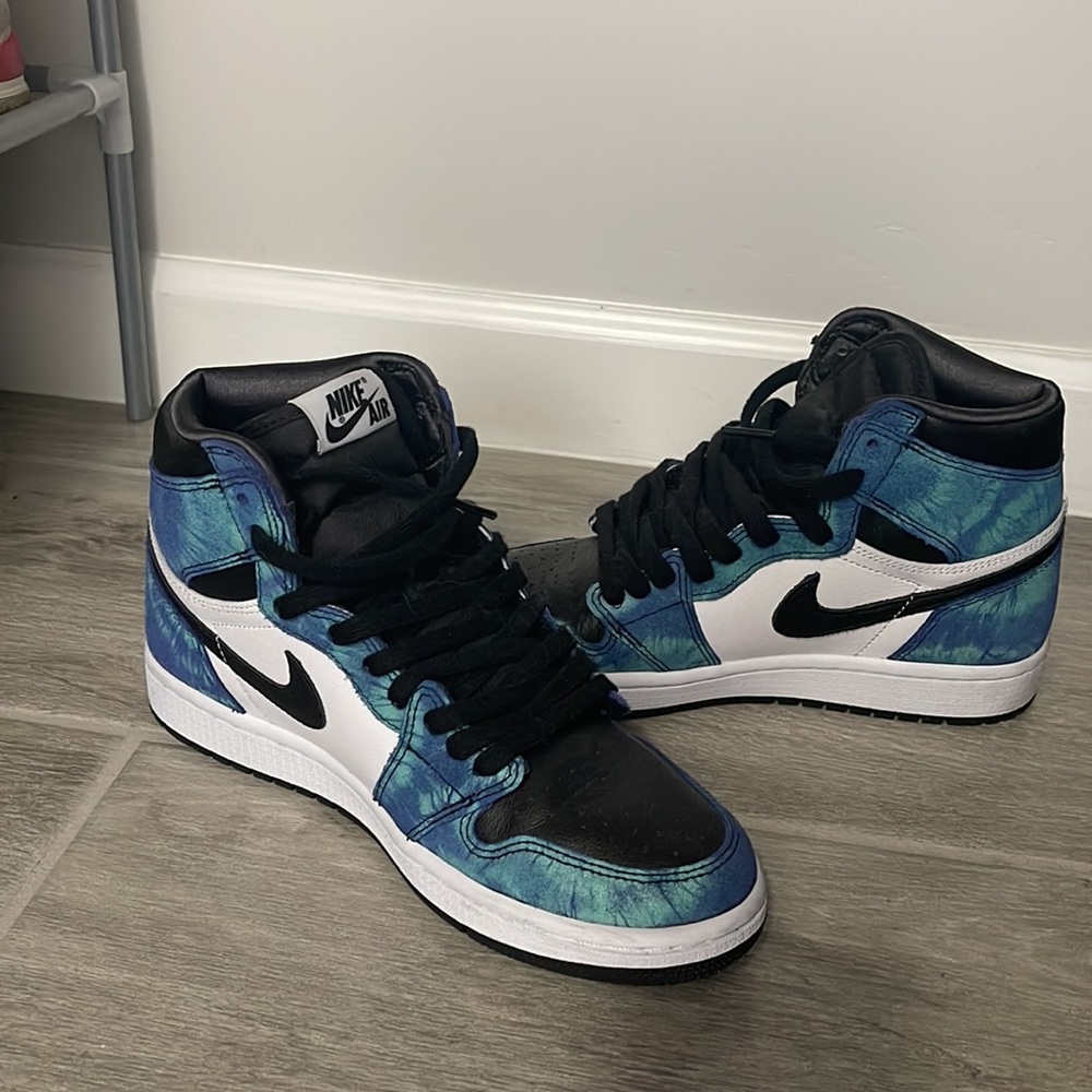 jordan one high top tie dye - Available until 10/24